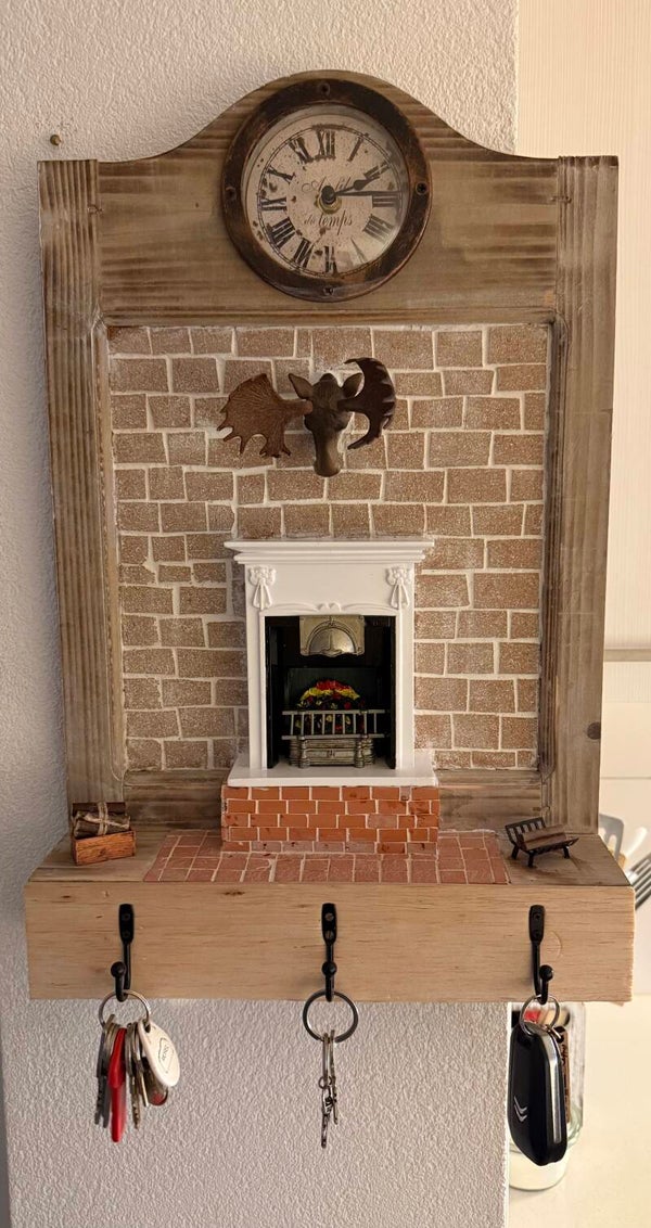 Tableau Horloge Diorama