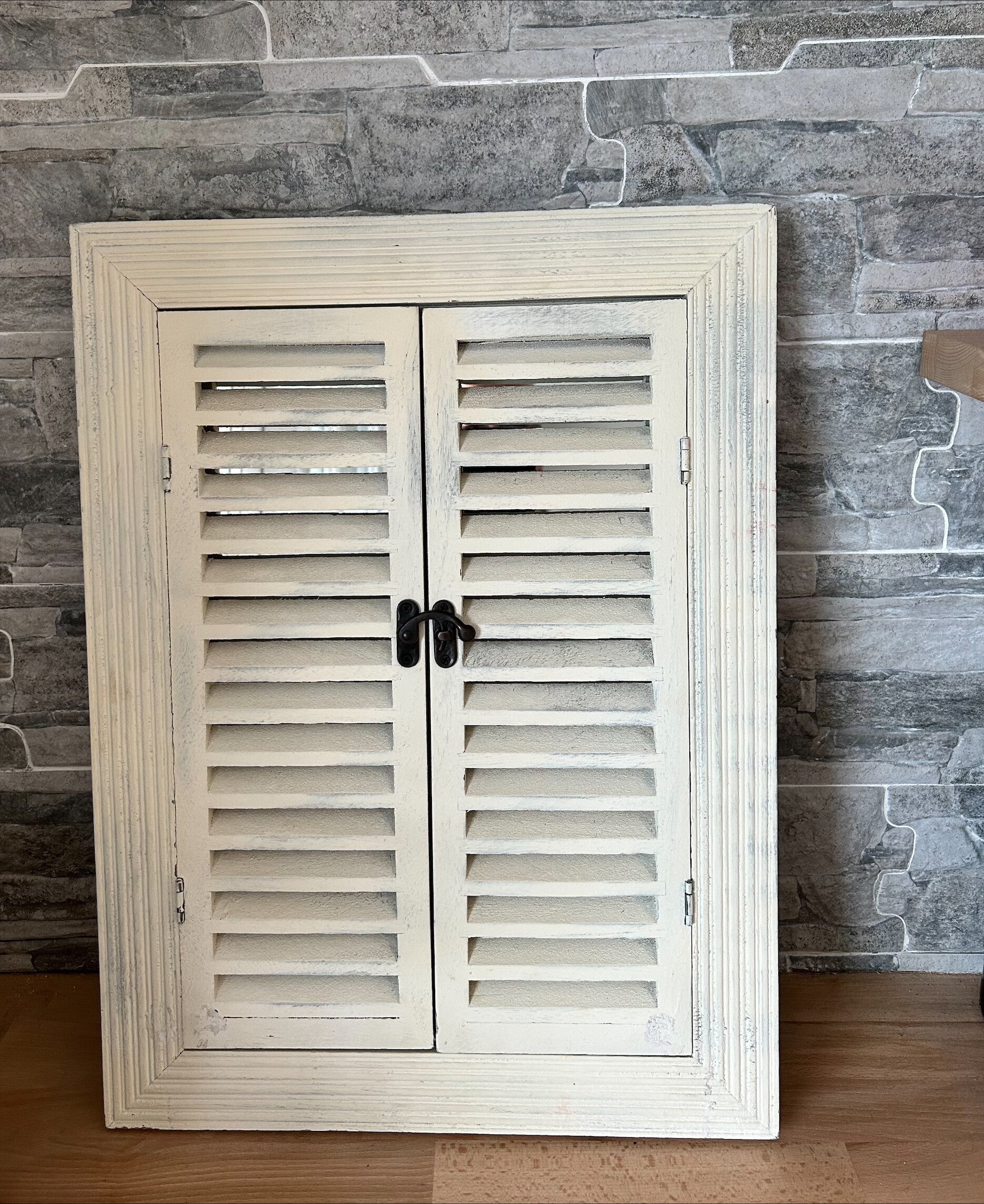 Miroir 2 portes en Bois