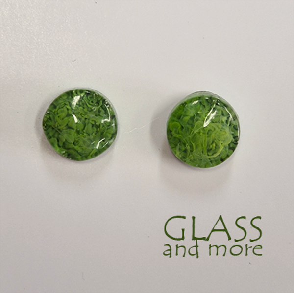 Groene oorbelletjes