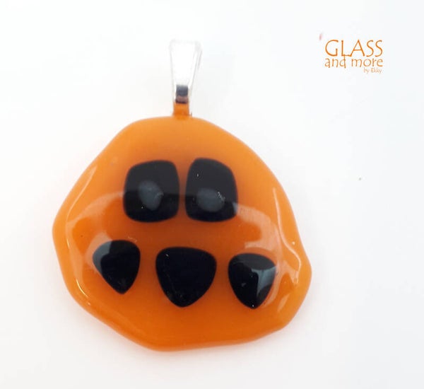 Halloween pompoen hanger (HPO04)