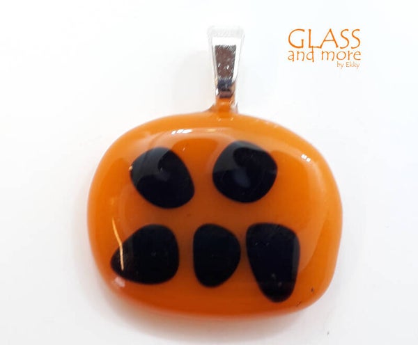 Halloween pompoen hanger (HPO06)