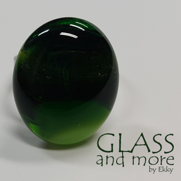 Groene glasring