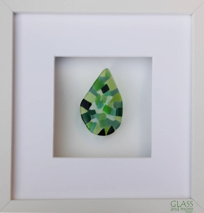 ingelijste herinnerngsglas