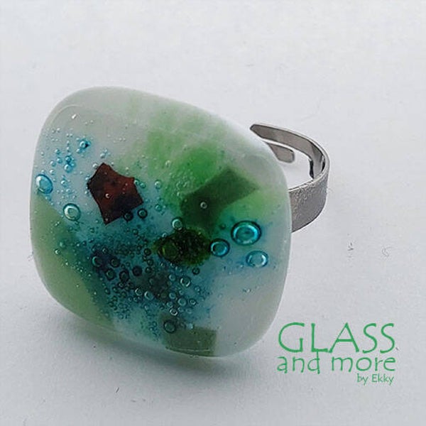 Meadow in Green ring 9