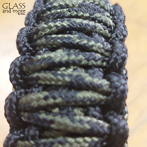 Paracord armband XL Mad Max Camo/Zwart