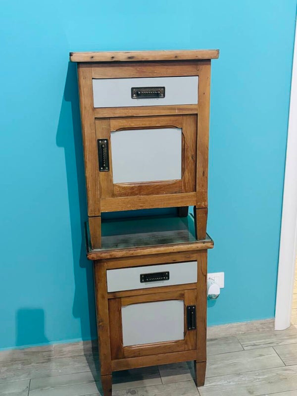 COMODINI IN LEGNO ANNI 40