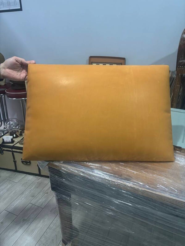 CUSCINO IN PELLE DI RENNA PER PANCA