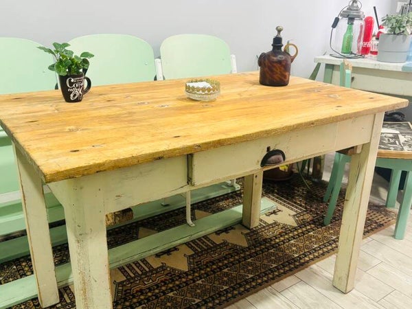 TAVOLO DA CUCINA -TABLE VINTAGE