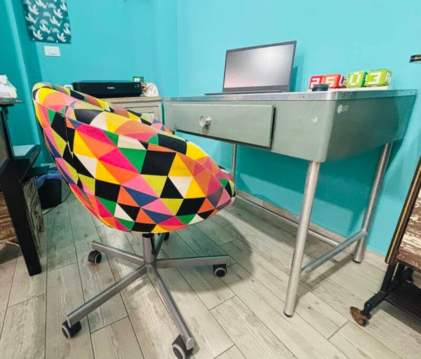 SCRIVANIA STILE INDUSTRIAL