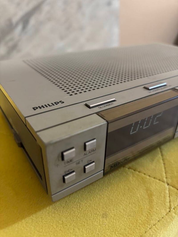 Radio sveglia anni 80 Philips