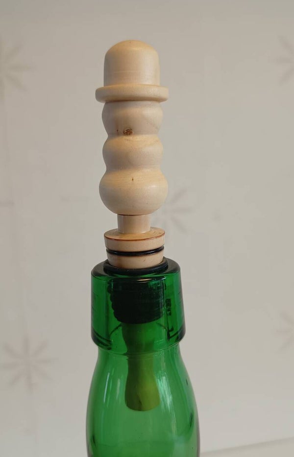 Flaskstopp "Snögubbe"