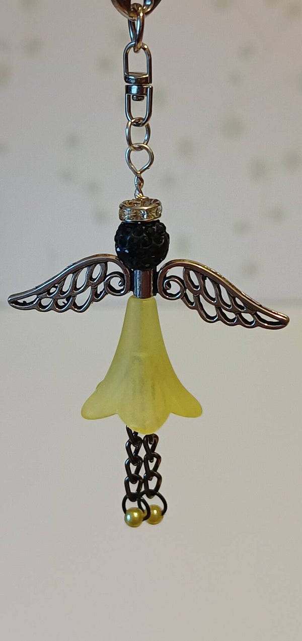 Väsksmycke "Yellow Angel"