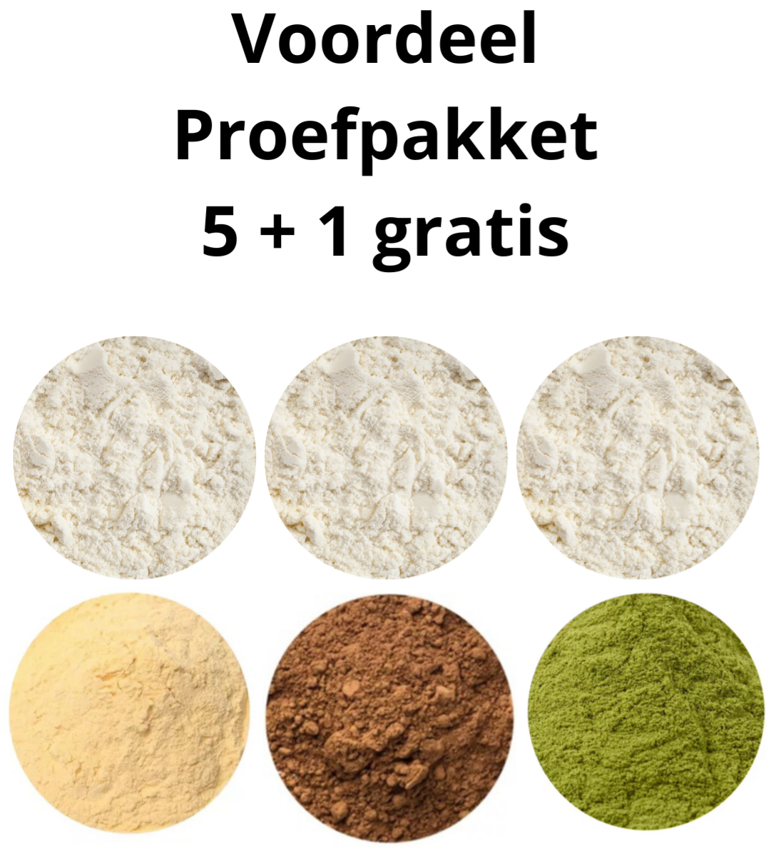 Voordeel Samples Proefpakket 5 + 1 gratis