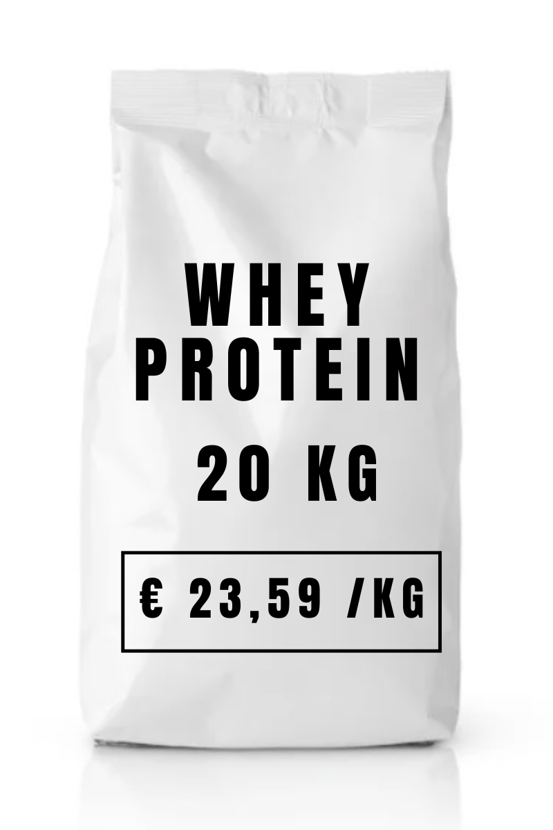 WHEY Protein 80 – Whey Concentraat - WPC80 - Grootverpakking 20 kg