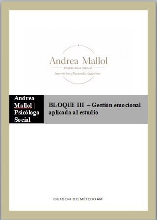 BLOQUE 3  – Gestión emocional aplicada al estudio