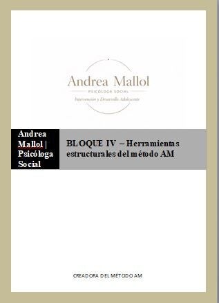 BLOQUE 4 – Herramientas estructurales del Método AM