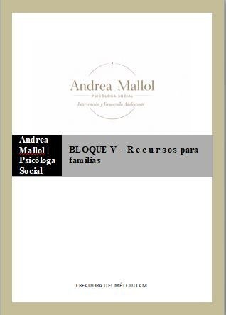 BLOQUE 5– Recursos para familias