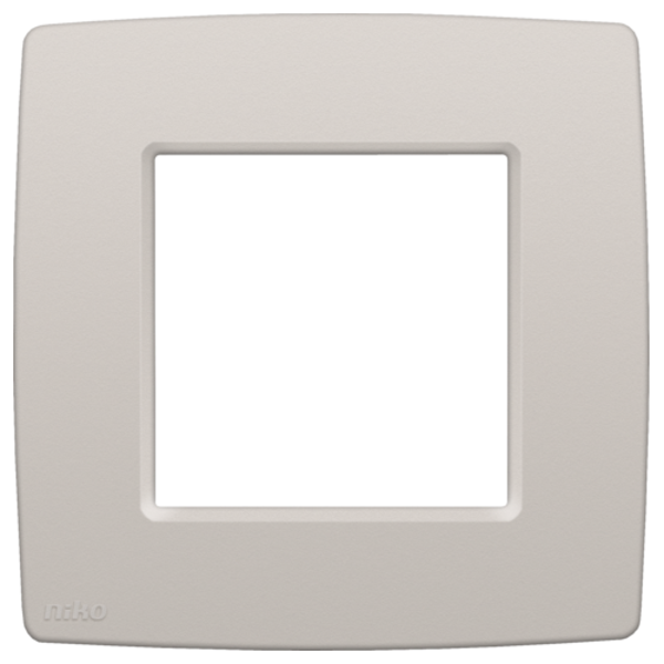 Niko 102-76100 Enkelvoudige afdekplaat Niko Original light grey