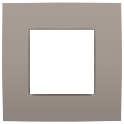 Niko 123-76100 Enkelvoudige afdekplaat Niko Intense bronze