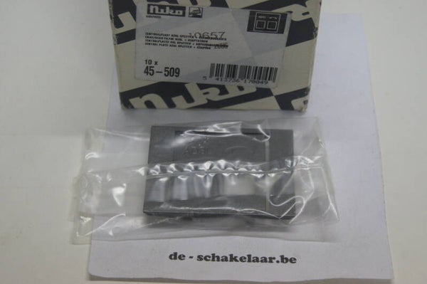Niko 45-509 dav centraalplaat ADSL splitter + overgangskader.