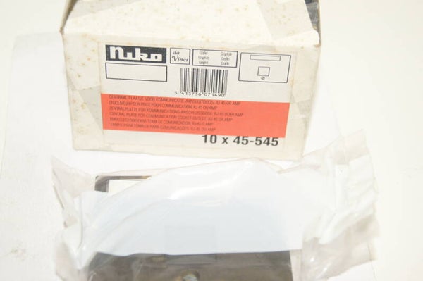 Niko 45-545 dav centraal plaatje voor data connector 8 schroeven