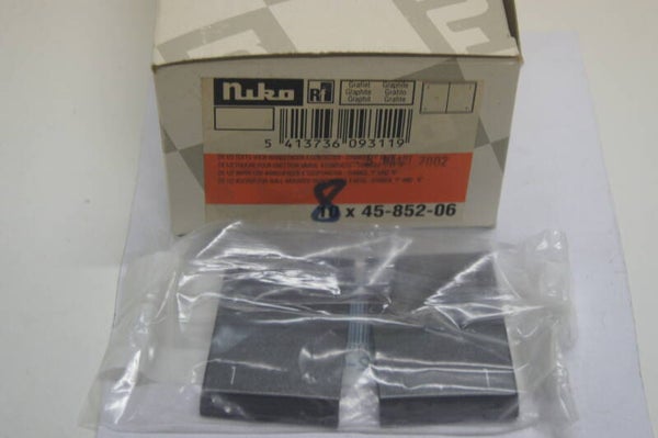 Niko 45-852-06 dav 2x halve toets voor wandzender 4 contacten symbool1-0