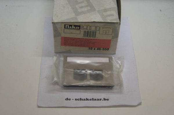 Niko 46-550 dav centraal plaatje communicatie 2xRJ11