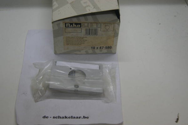 Niko 47-580 dav centraal plaatje voor XLR of jack