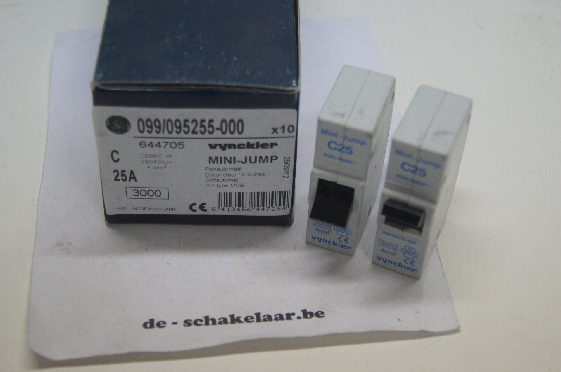 Vynckier 25A mini-jump