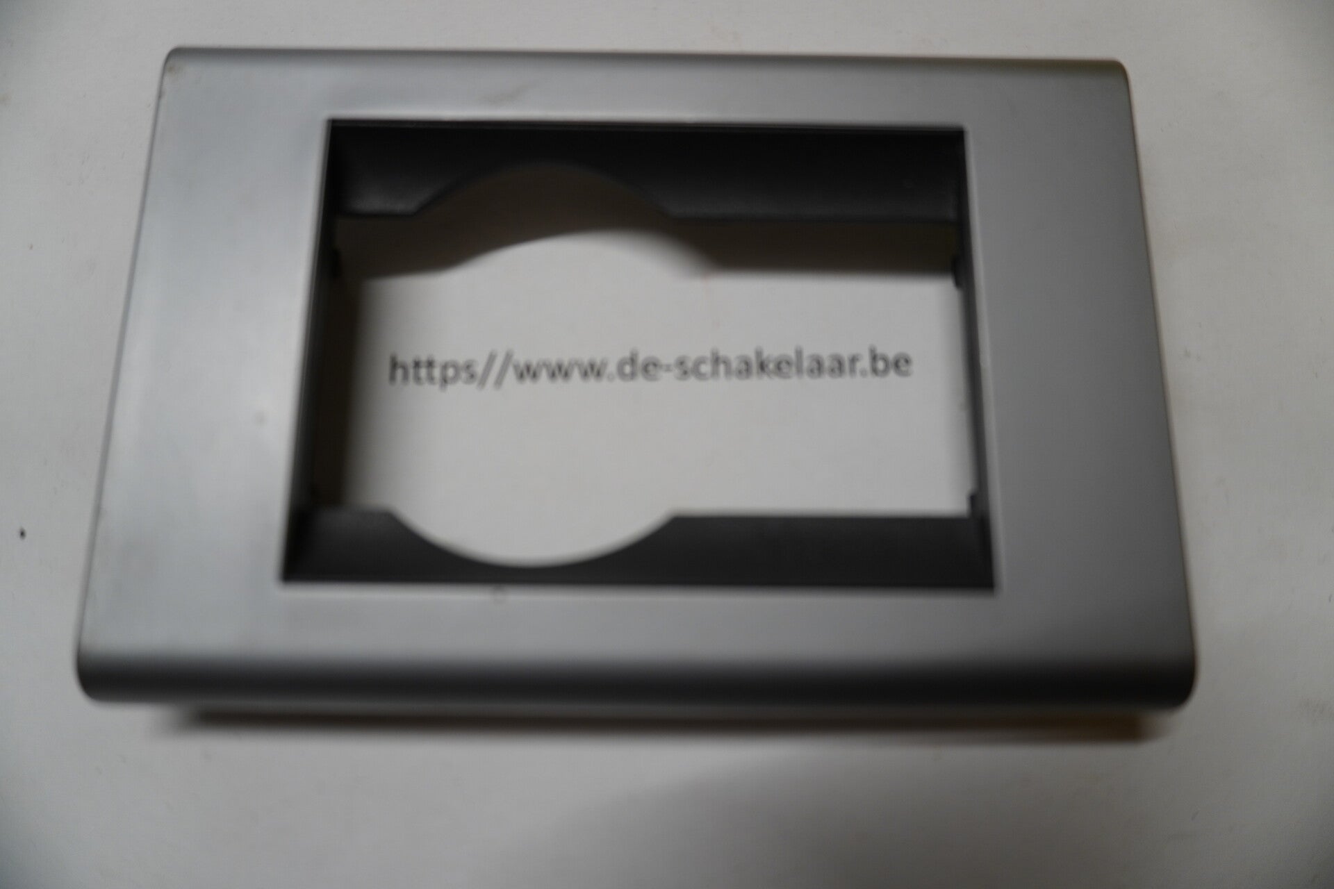 Bticino living classic 4750AL aluminium stopcontact+1 module