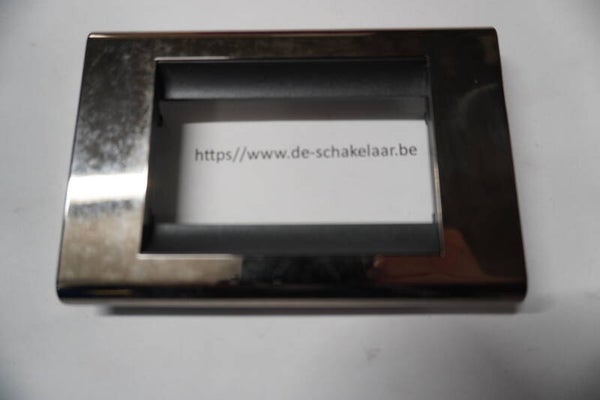 Bticino living classic 4713NN chrome 3 modules