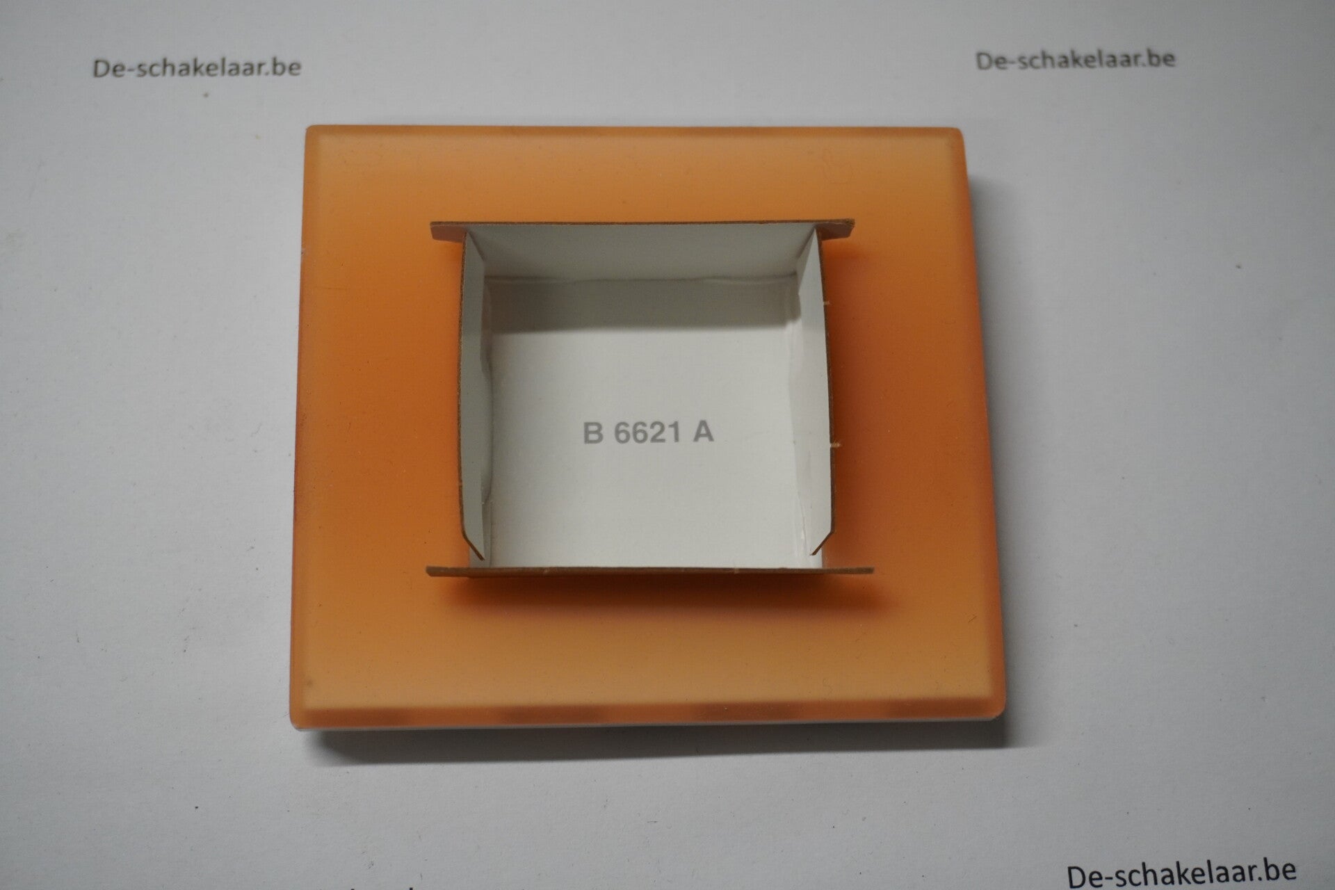 Bticino light N4802AP afdekplaat 2 mod opaal amber