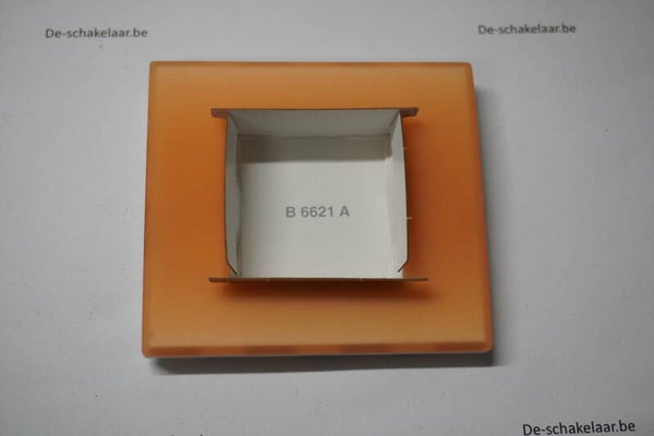 Bticino light N4802AP afdekplaat 2 mod opaal amber