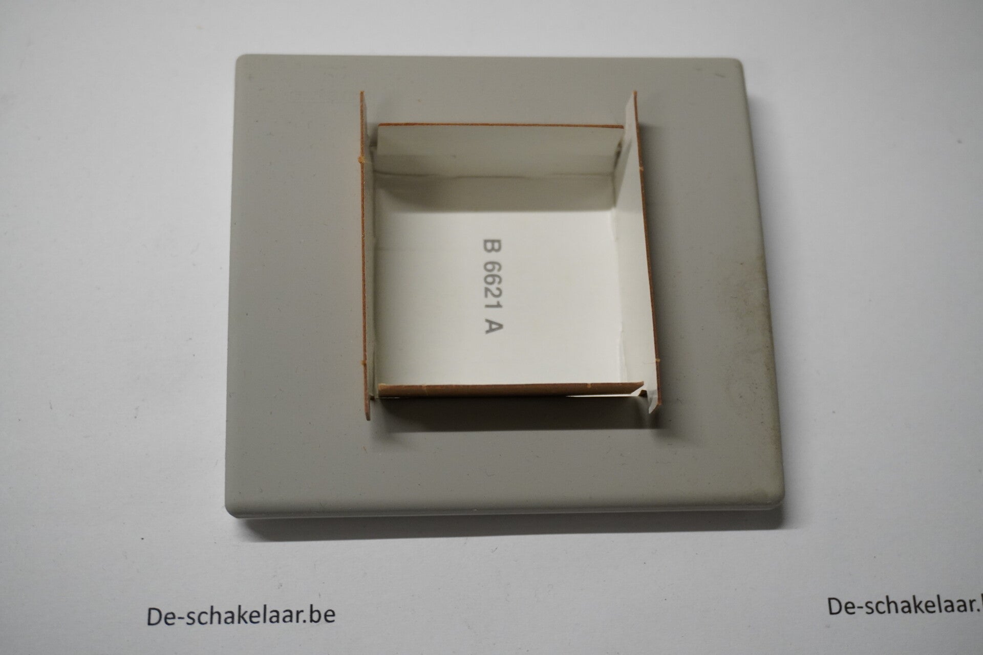 Bticino light N4802GE afdekplaat 2 modules Steengrijs