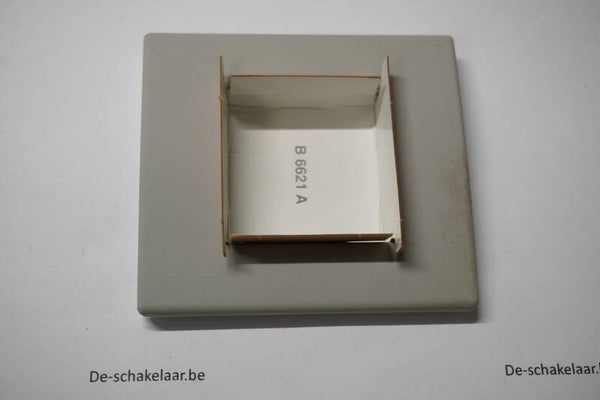 Bticino light N4802GE afdekplaat 2 modules Steengrijs