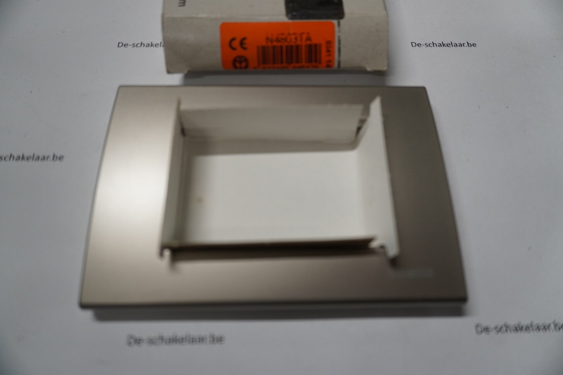 Bticino light N4803TA Afdekplaat 3 elementen licht titaan