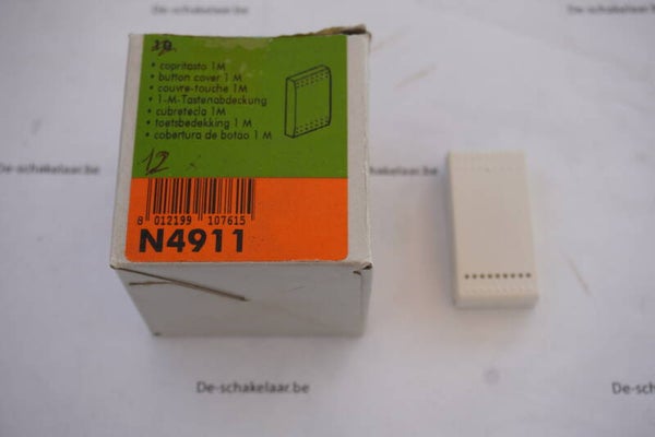 Bticino light N4911 Toetsbedekking 1mod  verlichtbaar