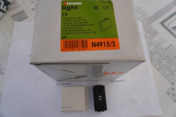 Bticino light N4915/2 Toetsbediening 2 mod