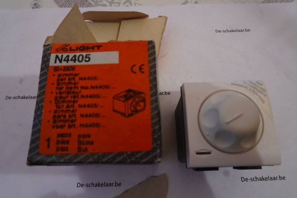 Bticino N4405 Dimmer draaiknop  voor elektronische transfo 60-250W