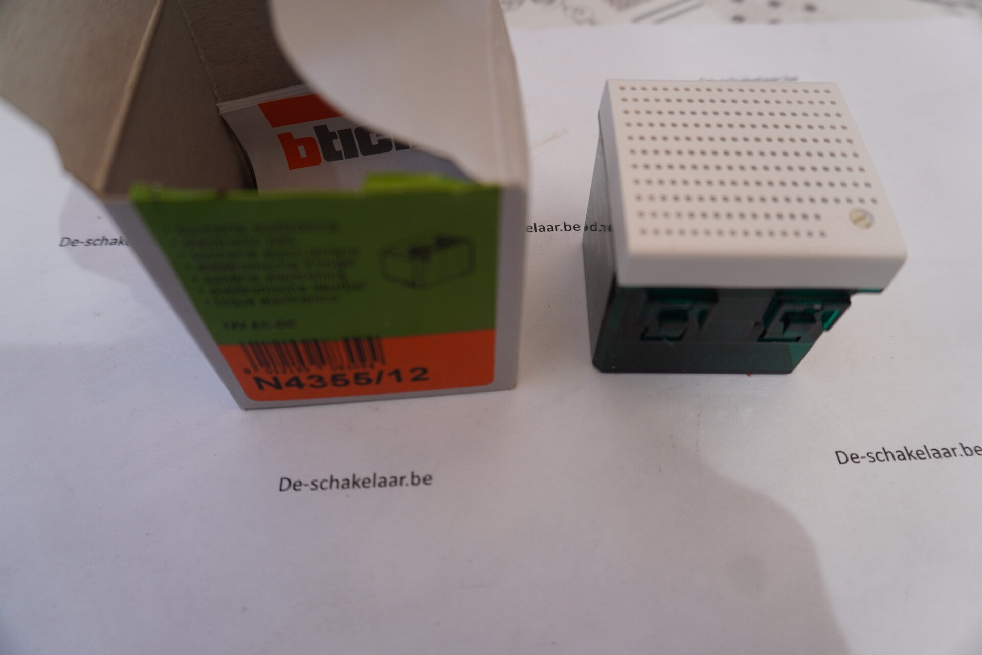 Bticino light N4355/12 Elektronische klingel 12VAC-DC