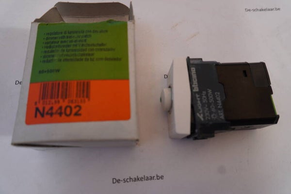 Bticino light N4402 dimmer wisselschakelaar 60-500w