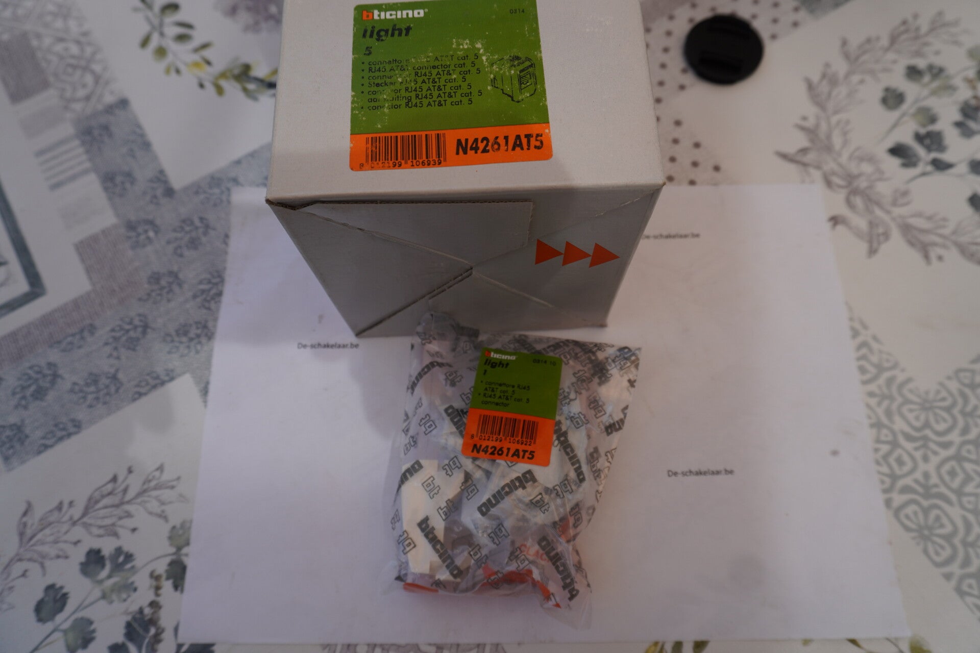 Bticino light N4261AT5 RJ45 AT&T cat 5