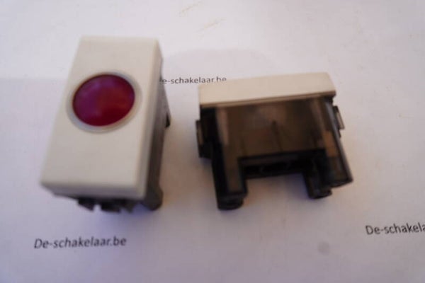 Bticino light N437/1R Houder controlelamp zonder lamp