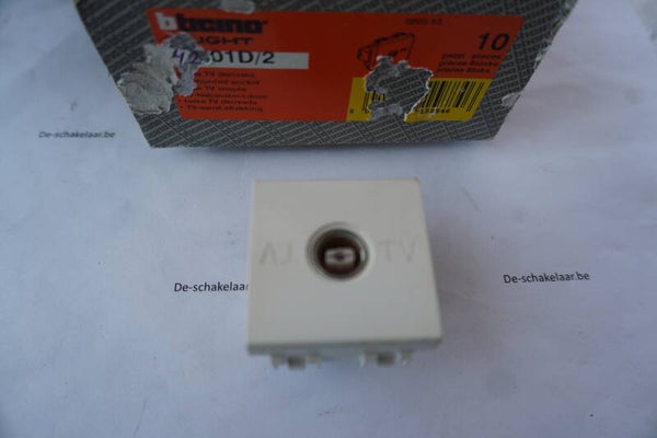Bticino light N4201D/2 TV aansluiting coax