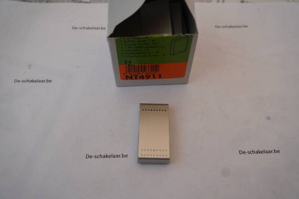 Bticino light tech NT4911 Toetsbedekking 1mod  verlichtbaar
