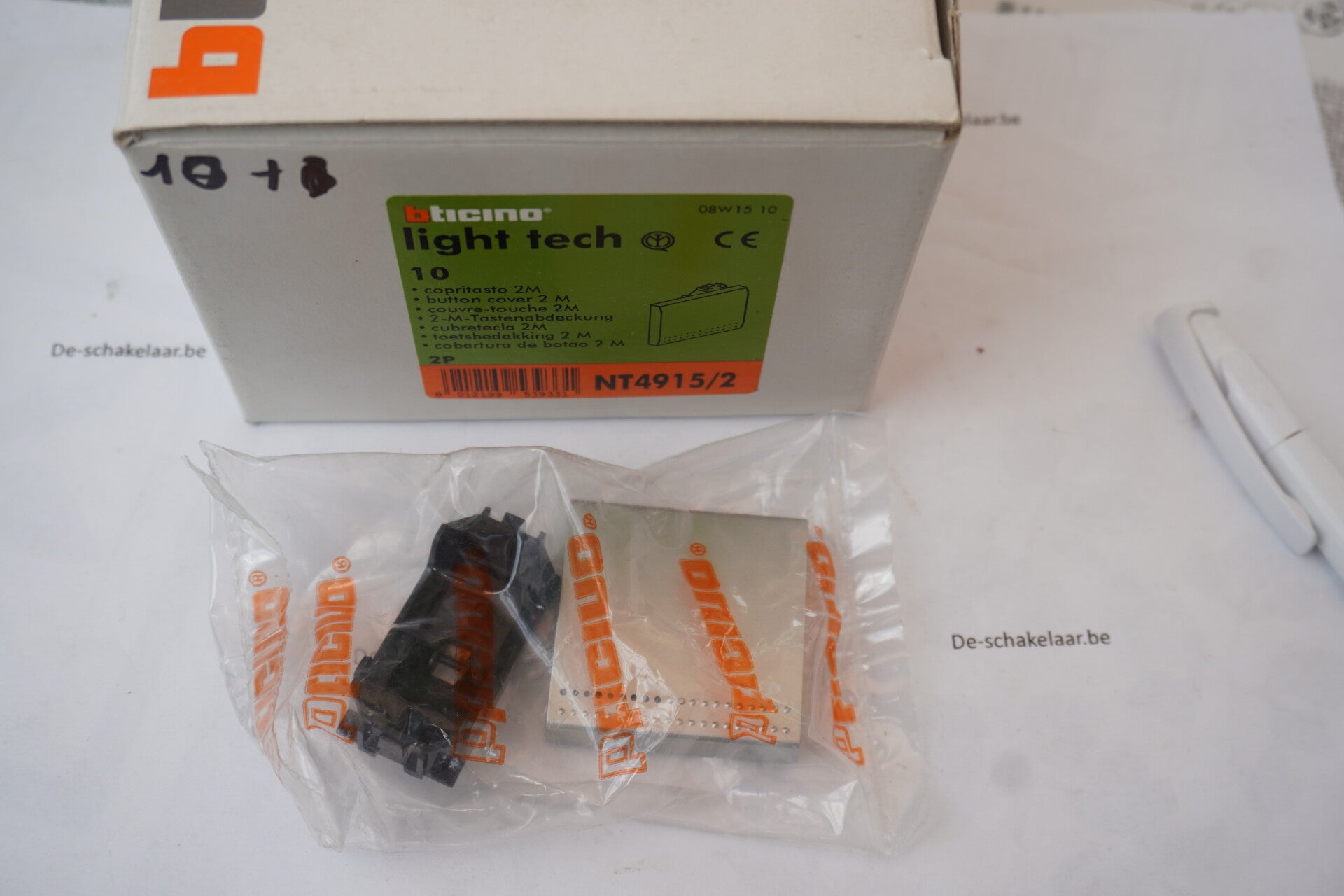 Btino ligt tech NT 4915/2 Toets 2 modules