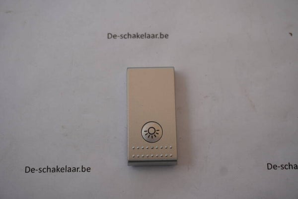 Bticino light tech NT4915AN toetsbediening 1 mod met lampsymbool