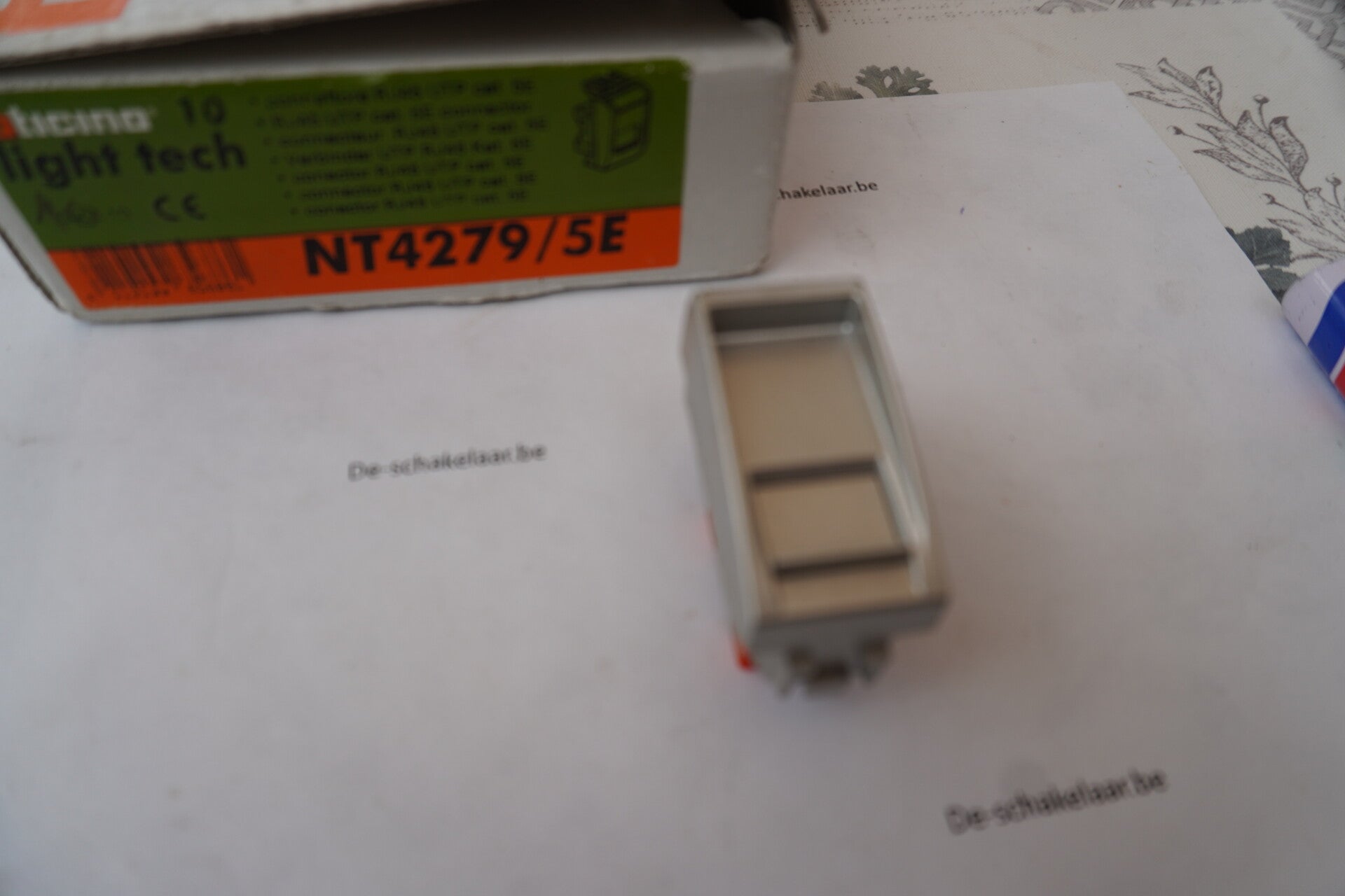 Bticino light tech NT4279/5E connector UTP cat 5