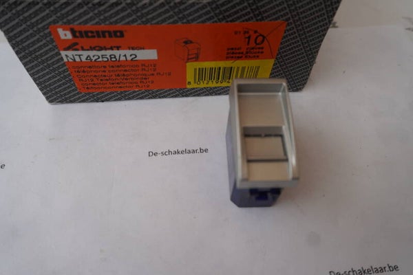 Bticino light tech NT4258/12 telefoonconnector RJ12