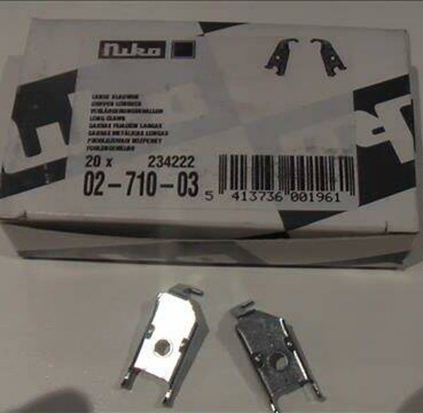 Niko 02-710-03 pr20 set lange klauwen